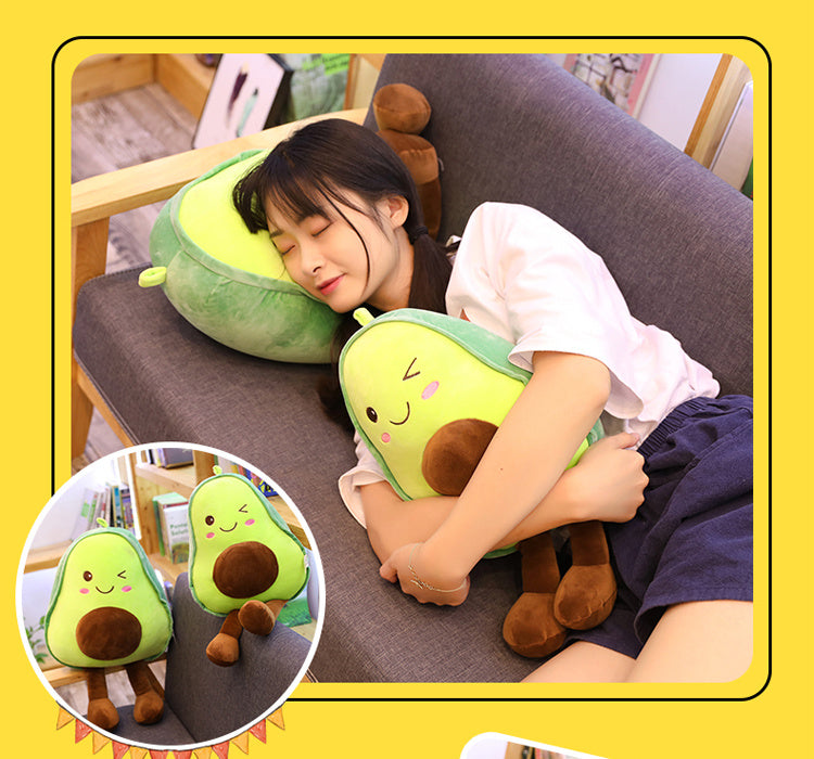 Cute Avocado Plush Pillow
