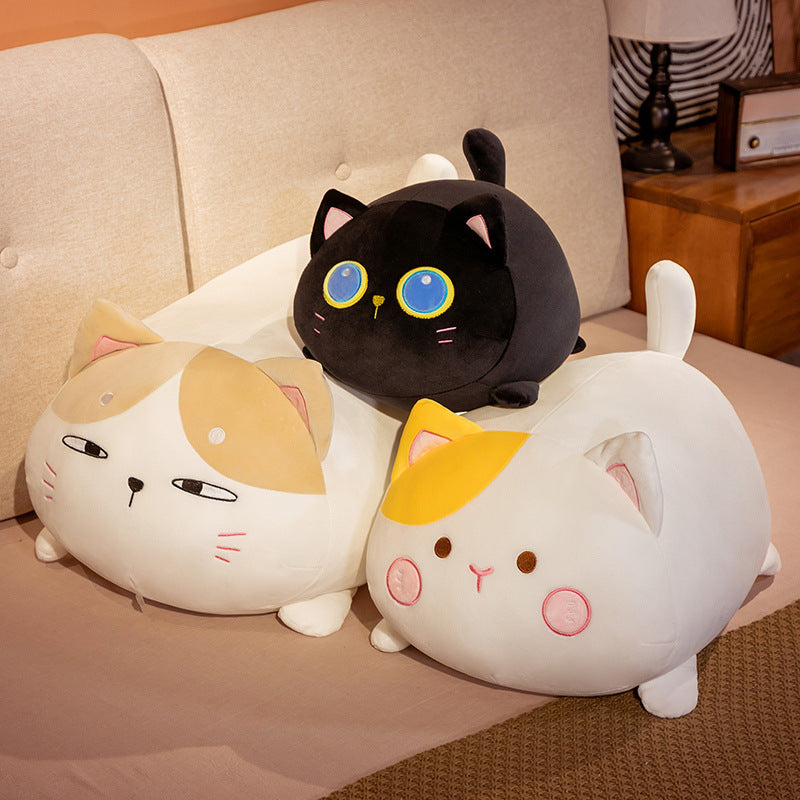 Cute Cat Plush Pillow (3 Colors – 3 Sizes)
