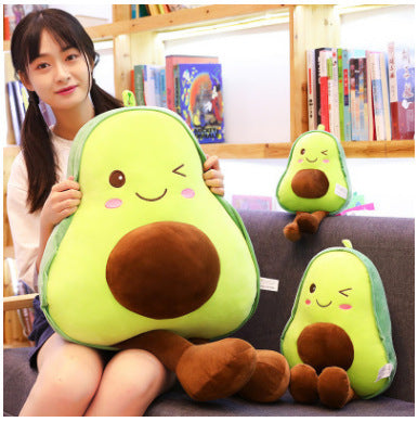 Cute Avocado Plush Pillow