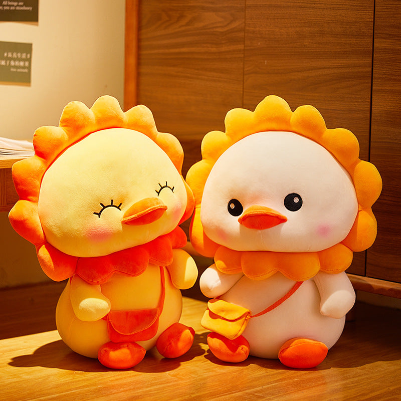 Cute Yellow Duck Plush (5 Sizes — 2 Styles)