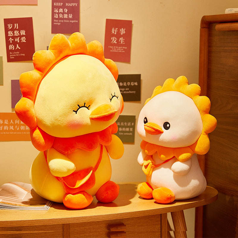 Cute Yellow Duck Plush (5 Sizes — 2 Styles)