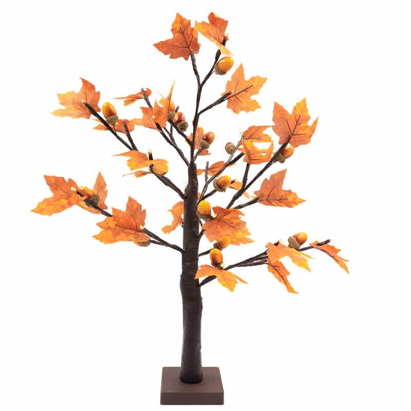 Maple Leaf Decorative LED Tree Lamp – Warm Ambient Light for Home & Holiday Decor