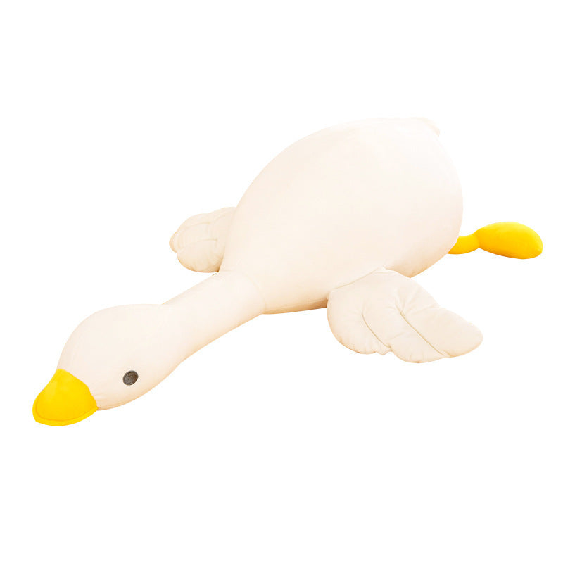 Soft White Goose Plush Pillow