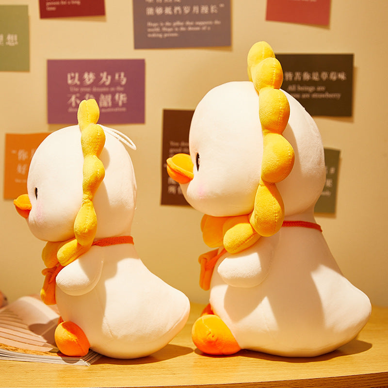 Cute Yellow Duck Plush (5 Sizes — 2 Styles)