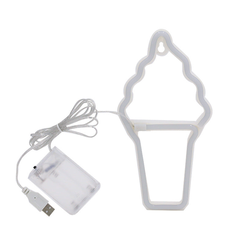 Creative LED Neon Wall Light – Gaming & Aesthetic Room Decor